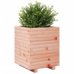 Berkfield Home Garden Planter 40x40x49.5 cm Solid Wood Douglas in Brown - thumbnail 4