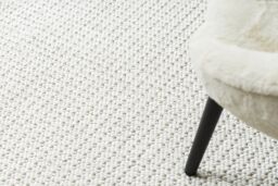 RugsX Casablanca Loop Rug in White - Size: 80 cm diameter - thumbnail 5