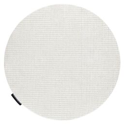 RugsX Casablanca Loop Rug in White - Size: 80 cm diameter - thumbnail 2