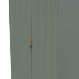 Ready Assembled 2 U Dallas 2 Door Wardrobe (Ready Assembled) in Pale Green - Size: Large - thumbnail 5