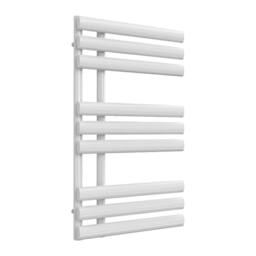 Bathroom Kingdom Chisa White Designer Flat Panel Heated Towel Rail 820x500 - thumbnail 1
