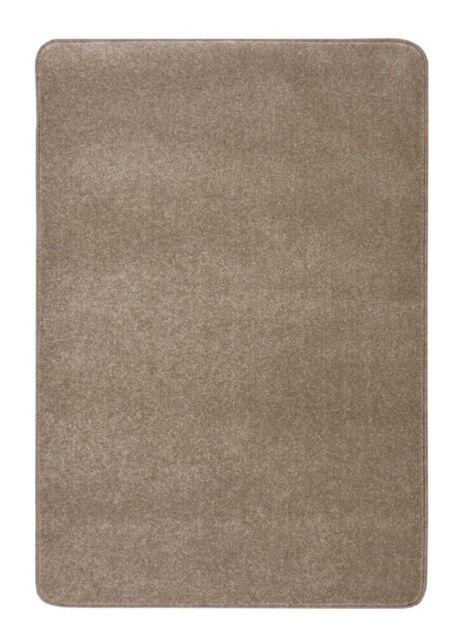 THE RUGS Relay Collection Low Pile Rug in Brown - Size: 140 cm x 200 cm - image 1