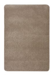 THE RUGS Relay Collection Low Pile Rug in Brown - Size: 140 cm x 200 cm - thumbnail 1