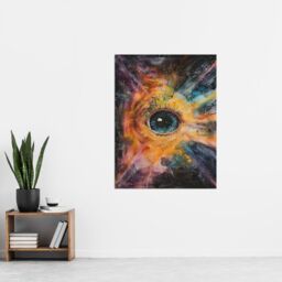 "Artery8 The Eye of God Universe Starscape Concept Art Wall Art Print - Size: W18"" x H24""" - thumbnail 4