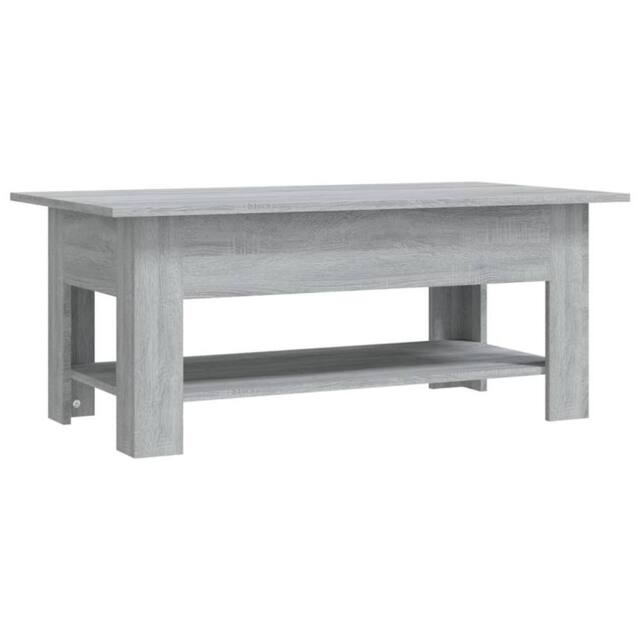 Berkfield Home Coffee Table Grey Sonoma 102x55x42 cm Engineered Wood - Size: 102 x 55 x 42 cm - image 1