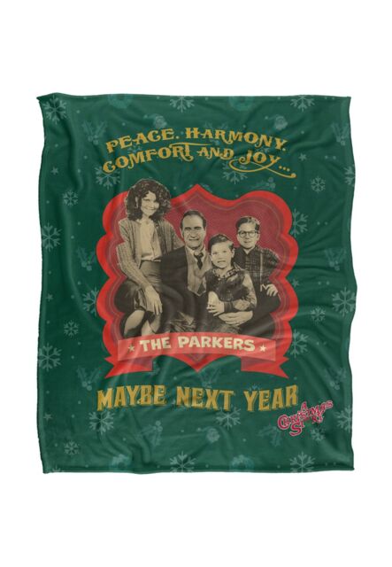 Warner Brothers A Christmas Story Silky Touch Super Soft Throw Blanket 152x127cm in White - Size: 152x127 cm - image 1