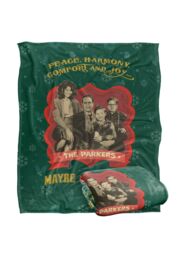 Warner Brothers A Christmas Story Silky Touch Super Soft Throw Blanket 152x127cm in White - Size: 152x127 cm - thumbnail 2