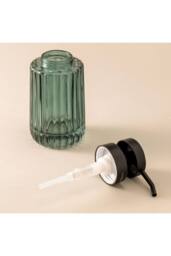 Cosmic Soap dispenser, 300ml, Resistant Glass, Green, Lido Collection in Dark Green - thumbnail 5