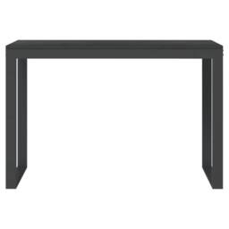 Berkfield Home Computer Desk Black 110x60x73 cm Engineered Wood - Size: 110 x 60 x 73 cm - thumbnail 3
