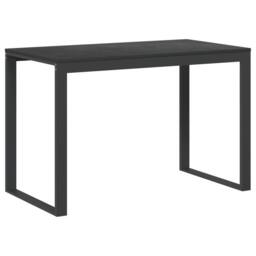 Berkfield Home Computer Desk Black 110x60x73 cm Engineered Wood - Size: 110 x 60 x 73 cm - thumbnail 2