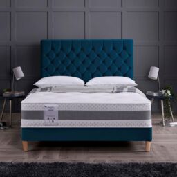 Rest Relax Tempest Memory Coil Tufted Mattress in White - Size: Small Double - thumbnail 1