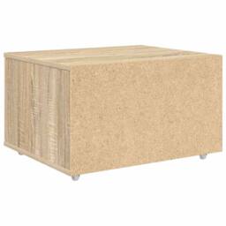 Berkfield Home Traditional Drawer Cabinet Sonoma oak Chipboard Medium Drawer Cabinet in Light Brown - thumbnail 8