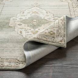Livabliss Fifth Avenue-Vintage Brown Off-White Grey Traditional Boho Living Rug - Size: 200 cm x 275 cm - thumbnail 4