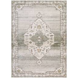 Livabliss Fifth Avenue-Vintage Brown Off-White Grey Traditional Boho Living Rug - Size: 200 cm x 275 cm - thumbnail 2