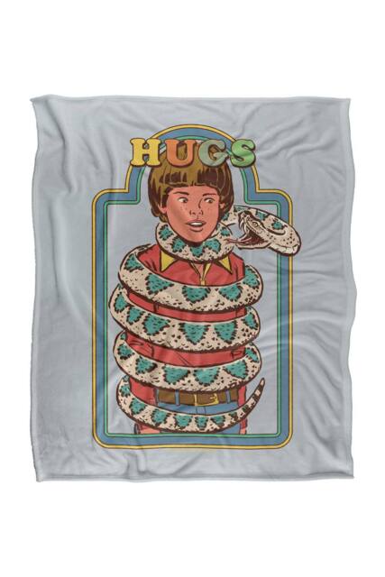 Steven Rhodes Hugsss Silky Touch Super Soft Throw Blanket - Size: Large - image 1