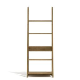 Lemon Pavilion Furniture Tiva Ladder Bookcase - MDF - L38.6 x W64 x H175.4 cm - Oak in Brown - Size: 1 Pack - thumbnail 2