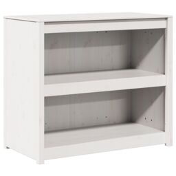Berkfield Home Outdoor Kitchen Cabinet White 106x55x92 cm Solid Wood Pine - Size: 106 x 55 x 92 cm - thumbnail 2