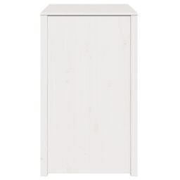 Berkfield Home Outdoor Kitchen Cabinet White 106x55x92 cm Solid Wood Pine - Size: 106 x 55 x 92 cm - thumbnail 6