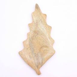 Serenityy Lost in the Forrest Enamel Leaf Wooden Bowl 33cm in Emerald - Size: 1 Pack - thumbnail 9