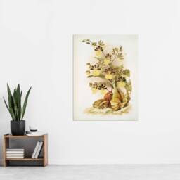 "Artery8 Frederick Sander Oncidium Tigrinum Orchid Flowers Wall Art Print - Size: W12"" x H16""" - thumbnail 4