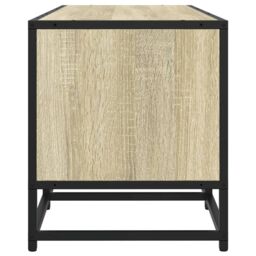 Berkfield Home TV Cabinet Sonoma Oak 180x35x41 cm Engineered Wood in Brown - Size: 180 x 35 x 41 cm - thumbnail 5