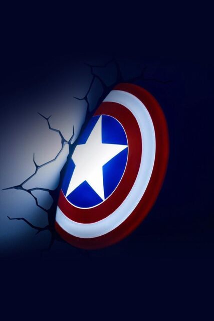 Captain America Shield 3D Deco Light