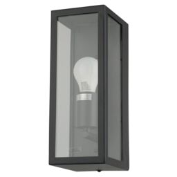 First Choice Lighting Set of 2 Montrose - Black Outdoor Wall Lights - thumbnail 3