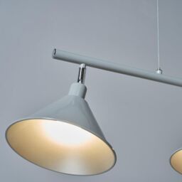 ValueLights Brisner 3 Way Grey Ceiling Light Low Hanging Pendant - thumbnail 3