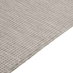 Berkfield Home Outdoor Flatweave Rug 160x230 cm Taupe in Beige - Size: 100 cm diameter - thumbnail 4