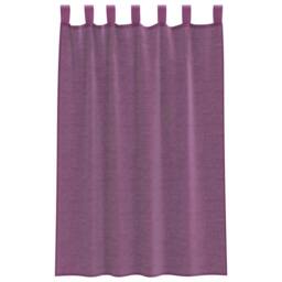 Berkfield Home Voile Curtains with Loops 2 pcs Purple 140x175 cm - thumbnail 4