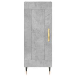 Berkfield Home Sideboard Concrete Grey 34.5x34x90 cm Engineered Wood - thumbnail 5