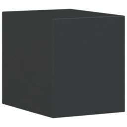 Berkfield Home Outdoor Wall Light Black Die-cast Aluminium - thumbnail 2