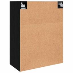 Berkfield Home Hanging Wall Cabinet Black 69.5 x 34 x 90 cm Engineered wood - thumbnail 8