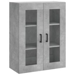 Berkfield Home Highboard Concrete Grey 69.5x34x180 cm Engineered Wood - thumbnail 5