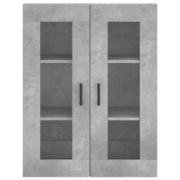 Berkfield Home Highboard Concrete Grey 69.5x34x180 cm Engineered Wood - thumbnail 6