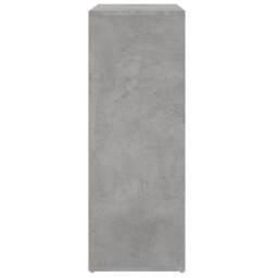 Berkfield Home Sideboards 2 pcs Concrete Grey 60x31x84 cm Engineered Wood - Size: 60 x 31 x 84 cm - thumbnail 6