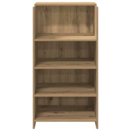Berkfield Home Reception Desk Artisan Oak 55x50x103.5 cm Engineered Wood in Brown - thumbnail 5