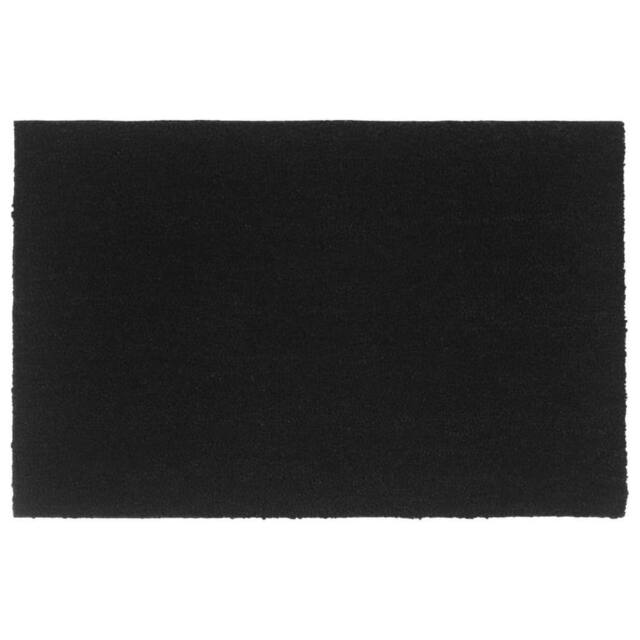 Berkfield Home Door Mat Black 65x100 cm Tufted Coir - image 1