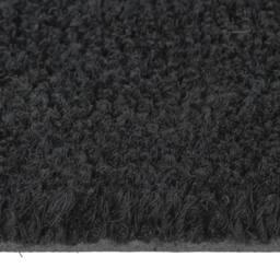 Berkfield Home Door Mat Black 65x100 cm Tufted Coir - thumbnail 4