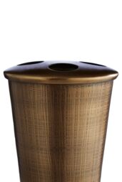 Orsina Madison Toothbrush Holder, Rust-Proof Stainless Steel in Gold - thumbnail 5