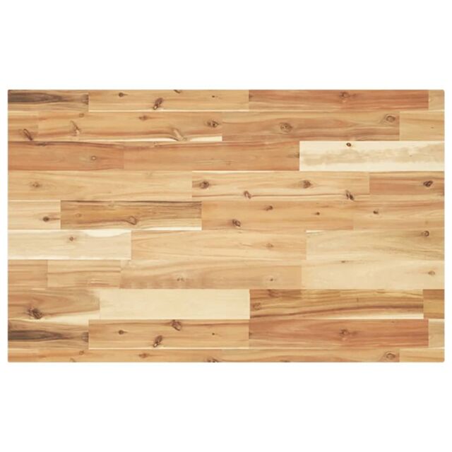 Berkfield Home Desk Top Oil Finished 160x50x4 cm Solid Wood Acacia in Brown - Size: 160 x 50 x 4 cm - image 1