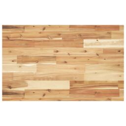 Berkfield Home Desk Top Oil Finished 160x50x4 cm Solid Wood Acacia in Brown - Size: 160 x 50 x 4 cm - thumbnail 1