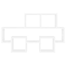 Berkfield Home Decorative Car-shaped Wall Shelf White 82x15x51 cm Engineered Wood - Size: 82 x 15 x 51 cm - thumbnail 1