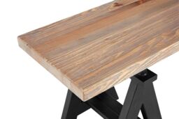 Orsina Sturdy Unique Design Bench, Wooden Constructed Dining Bench For Dining Table, Versatile Design Modern Bench in Natural - thumbnail 3