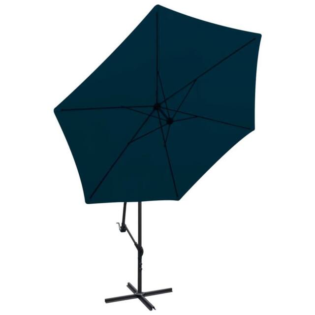 Berkfield Home Cantilever Umbrella 3 m Blue - image 1