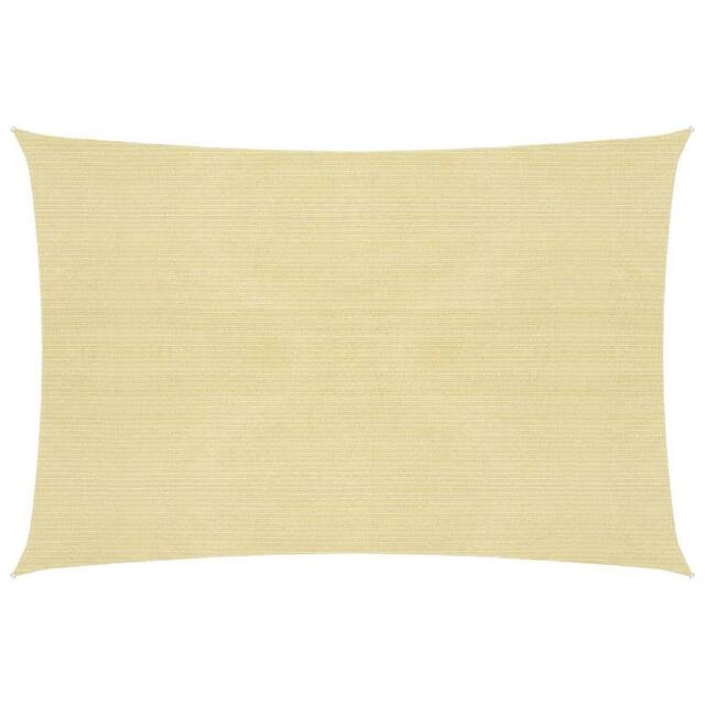 Berkfield Home Sunshade Sail 160 g/m ² Beige 5x6 m HDPE - image 1