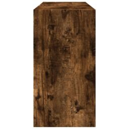 Berkfield Home Sink Cabinet Smoked Oak 90x29x55 cm Engineered Wood in Brown - Size: 90 x 29 x 55 cm - thumbnail 6
