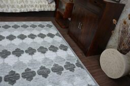 RugsX Yazz Rug in Grey - Size: 200 cm x 290 cm - thumbnail 3
