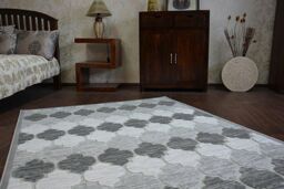 RugsX Yazz Rug in Grey - Size: 200 cm x 290 cm - thumbnail 4