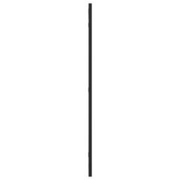 Berkfield Home Wall Mirror Black 40x80 cm Rectangle Iron - thumbnail 4